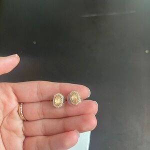 Kendra Scott Gold and Silver Stud Earrings